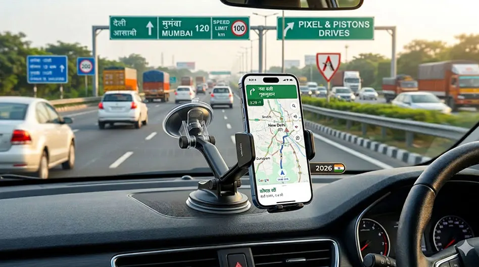 best car phone mount in india for dashboard windshield