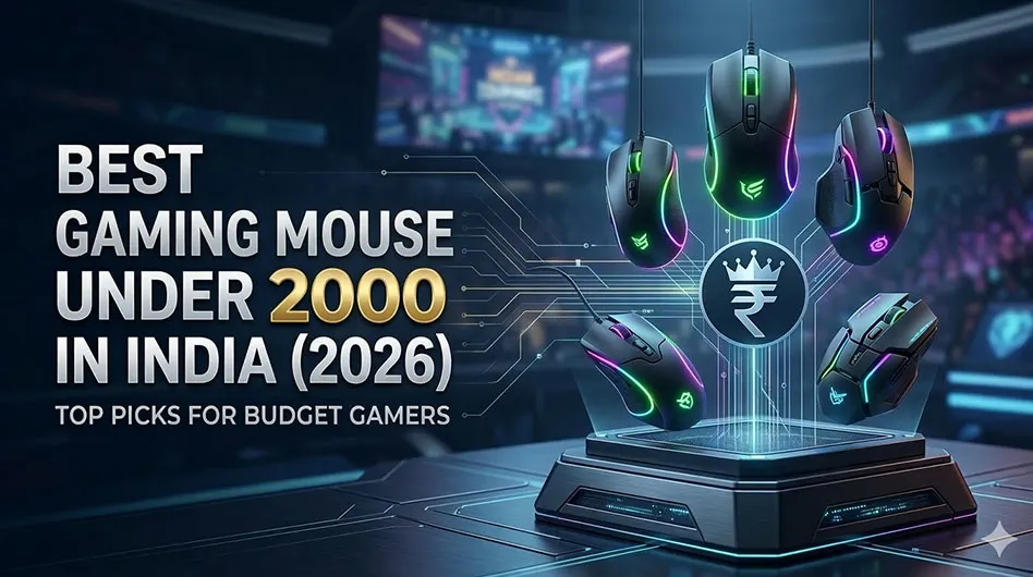 Best gaming mouse under 2000 in India 2026 - Top Picks