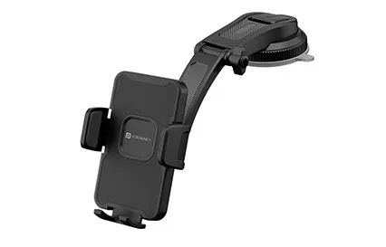 Portronics Clamp M5 - Best adjustable car phone mount in India