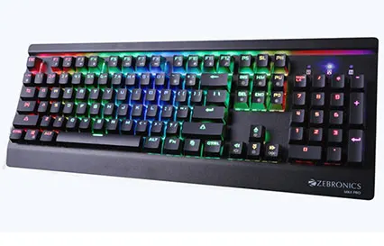 Zebronics Zeb-Max Pro V2 - Best Full-Size Mechanical Keyboard